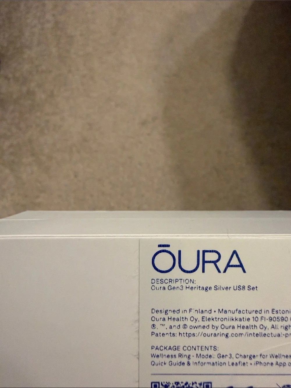 Oura Ring - Black and White